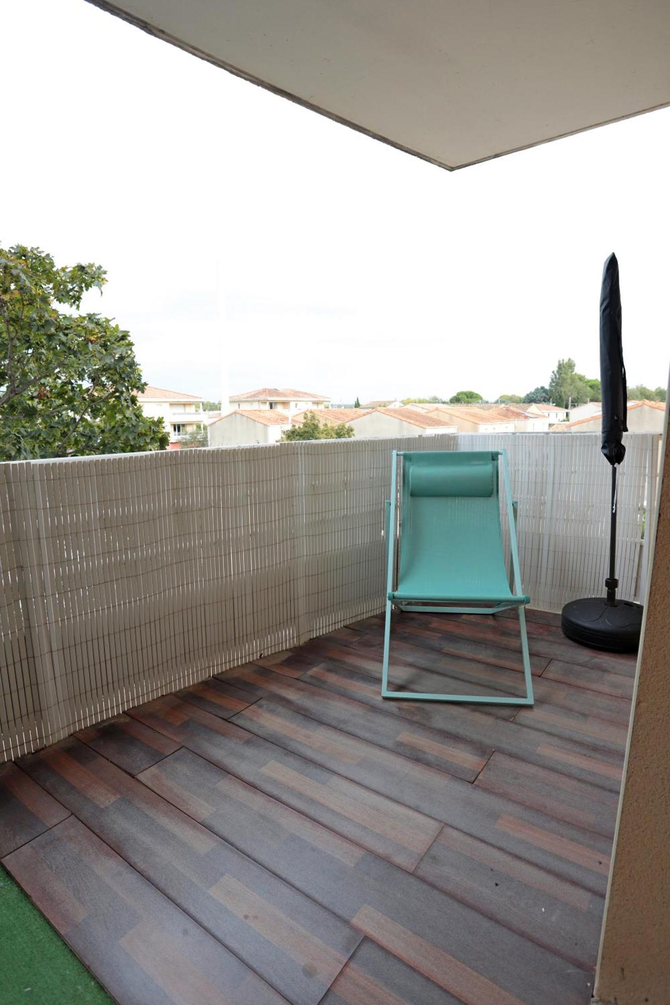 Appart T2 Dans Residence Calme Parking Prive Gratuit Мирамас Экстерьер фото